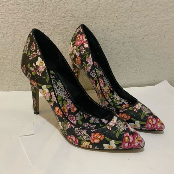 Jessica Simpson Veronica Floral Heels size 10M/40 - Picture 1 of 8